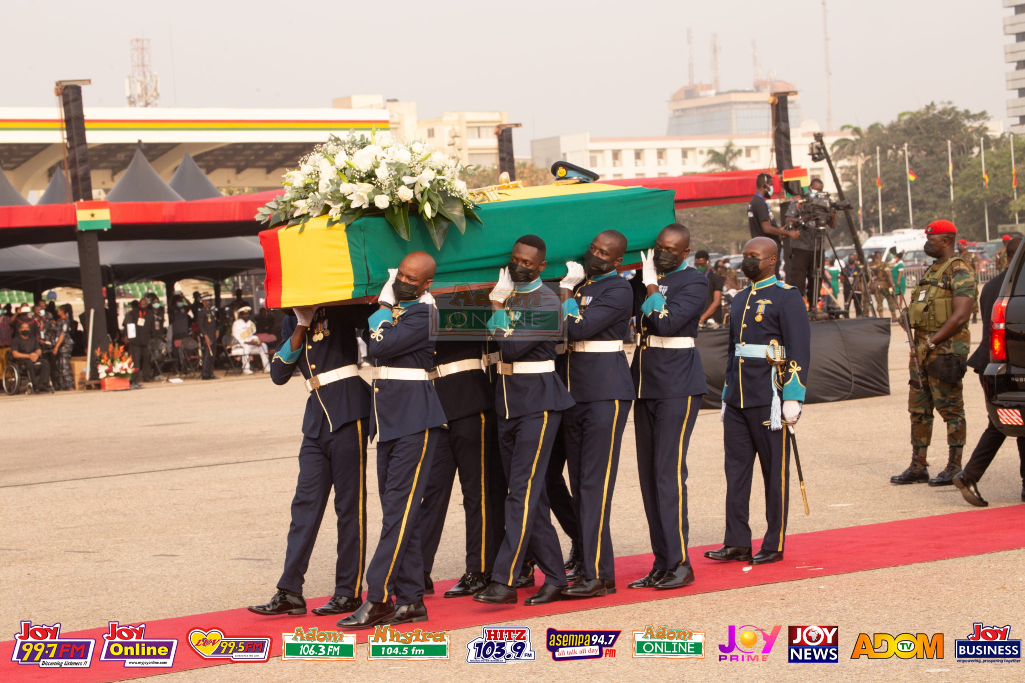 Photos From Former President Jerry John Rawlings Burial Service   Jerry John Rawlings Funeral FINAL BURIAL RITES AT BLACK STAR 5 1 2048x1365 