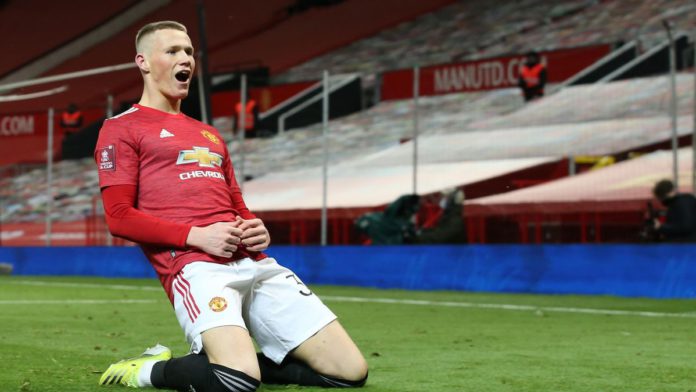 Scott McTominay celebrates Image credit: Getty Images