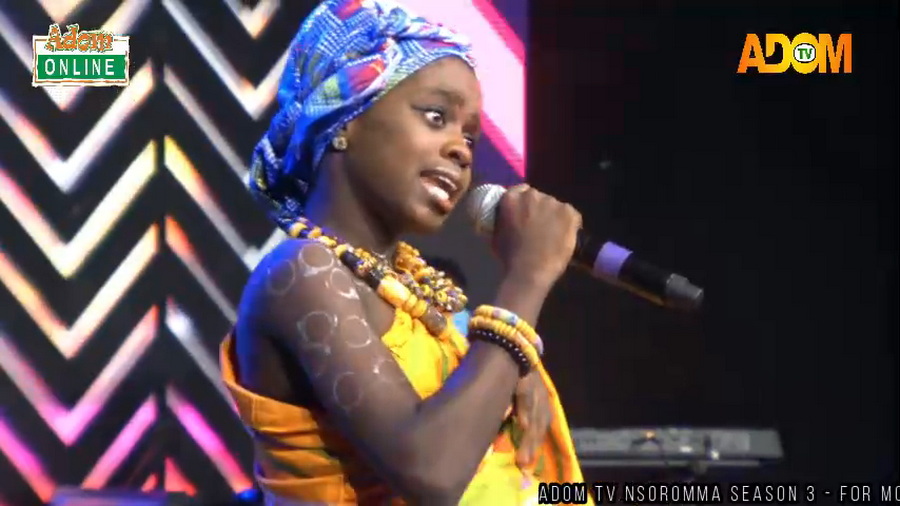 Nsoromma season 3: Jenice wows judges as she performs 'Mansa wo ma' by ...