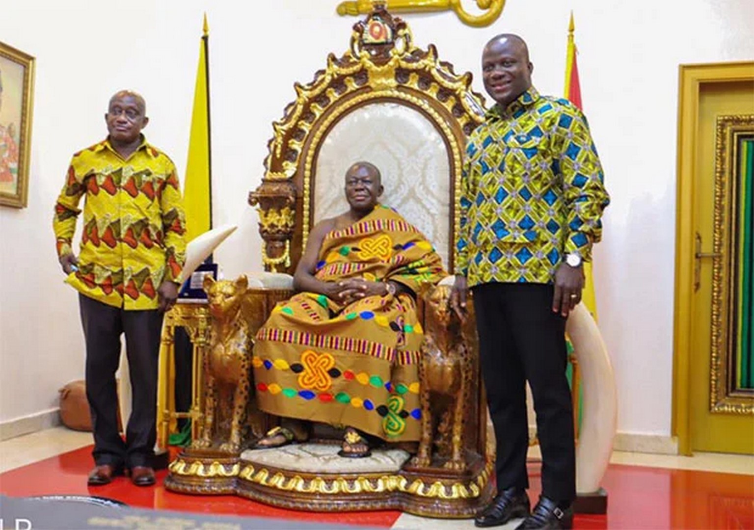 Be focused on the job – Asantehene to Samuel Jinapor - Adomonline.com