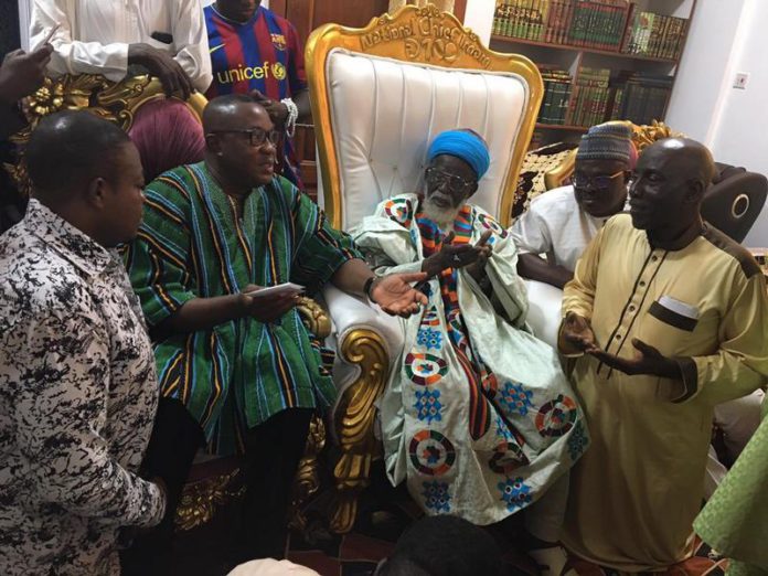 Ofosu Ampofo visits Chief Imam