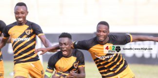 Ashgold players celebrate