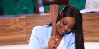 Jackie Appiah pounds fufu on live TV| Adomonline