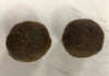 The cow dung cakes found in a suitcase that arrived on an Air India flight at the Dulles Washington airport in the US. Photo: US Customs and Border Protection