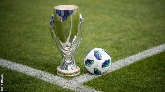 The Uefa Super Cup will be contested by Chelsea and Villarreal on 11 August