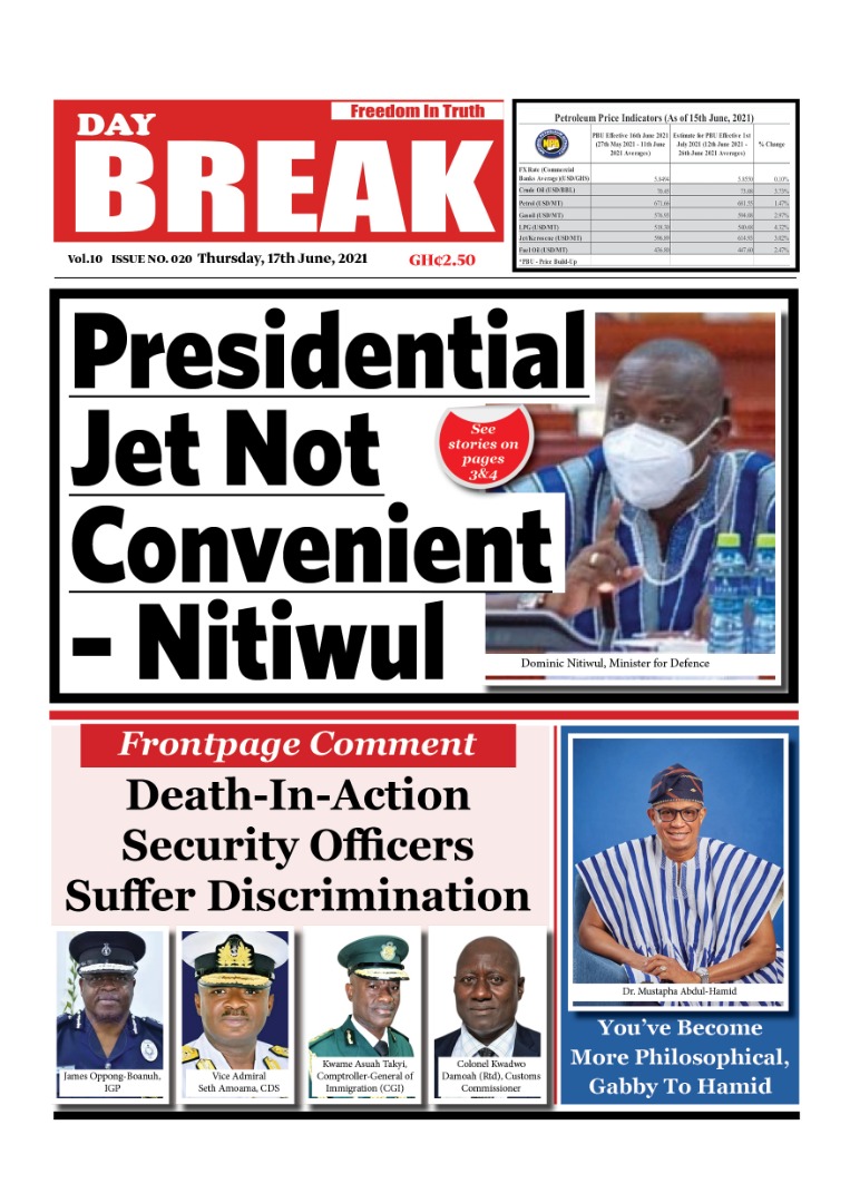 Newspaper Headlines Thursday June 17 21 Adomonline Com