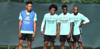 Arsenal players Image credit: Getty Images