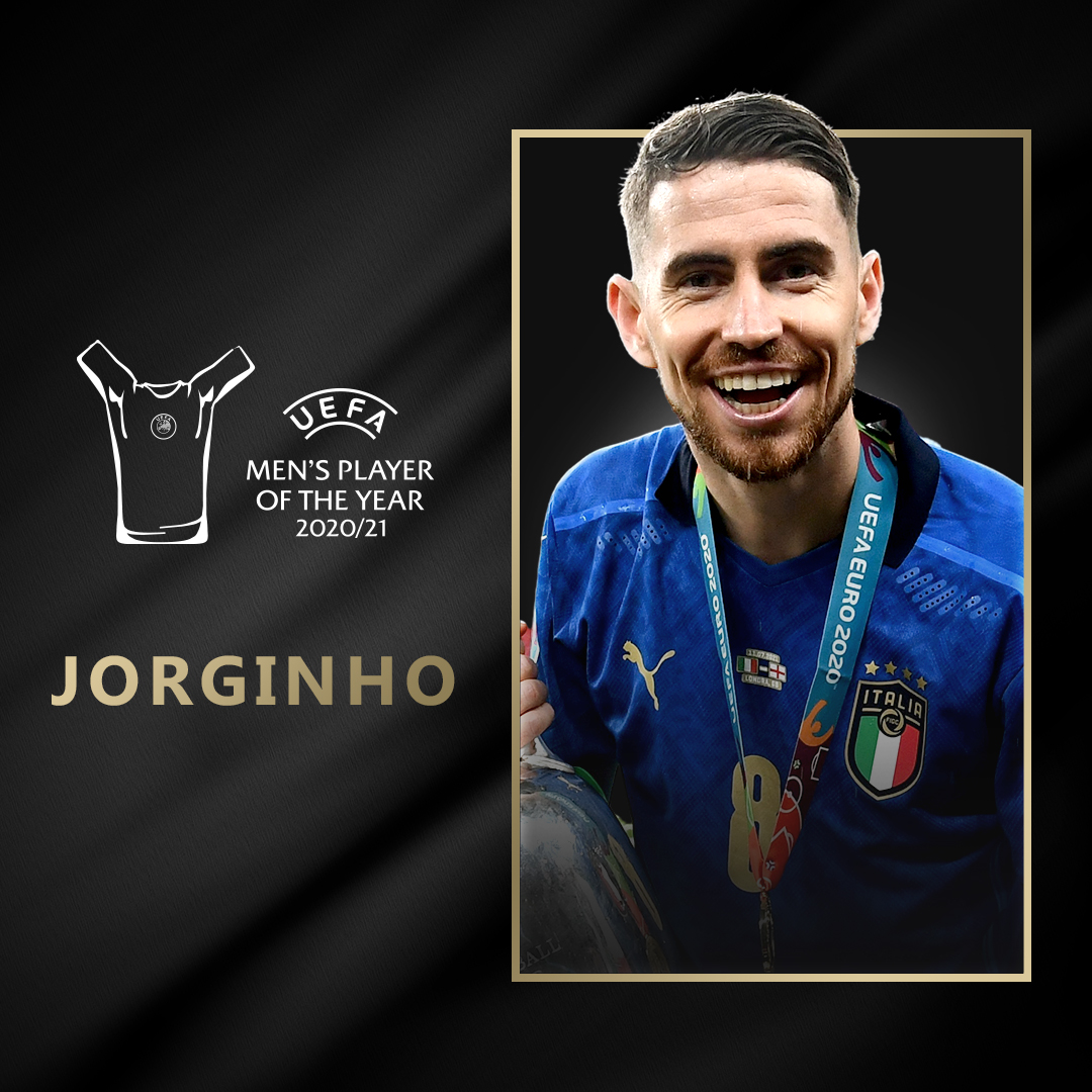 Chelsea's Jorginho Wins Uefa Men's Player Of The Year Award ...