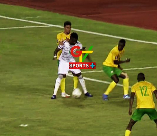 Penalty incident in Ghana v South Africa tie