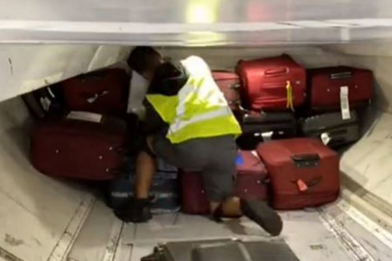 Airport baggage handler reveals how your suitcases are really stored on a plane