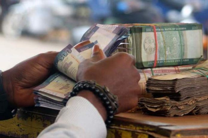 The central bank disposed of banknotes worth 600m Liberian dollars (BBC)