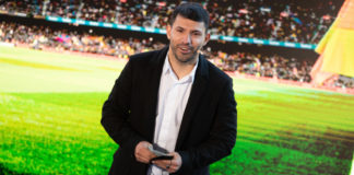 BARCELONA, SPAIN - DECEMBER 15: Sergio Kun Aguero of FC Barcelona attends during a press conference to announce his retirement from football at Camp Nou stadium on December 15, 2021, Barcelona, Spain. (Photo By Marc Graupera Aloma/Europa Press via Getty Images)