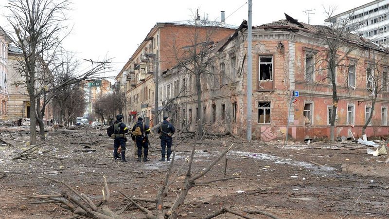 Ukraine war: 'Most Russian troops' leaving Chernobyl, Ukraine says ...