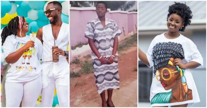 Okyeame Kwame's wife has given fans a peek into her teens Photo source: @mrsokyeame