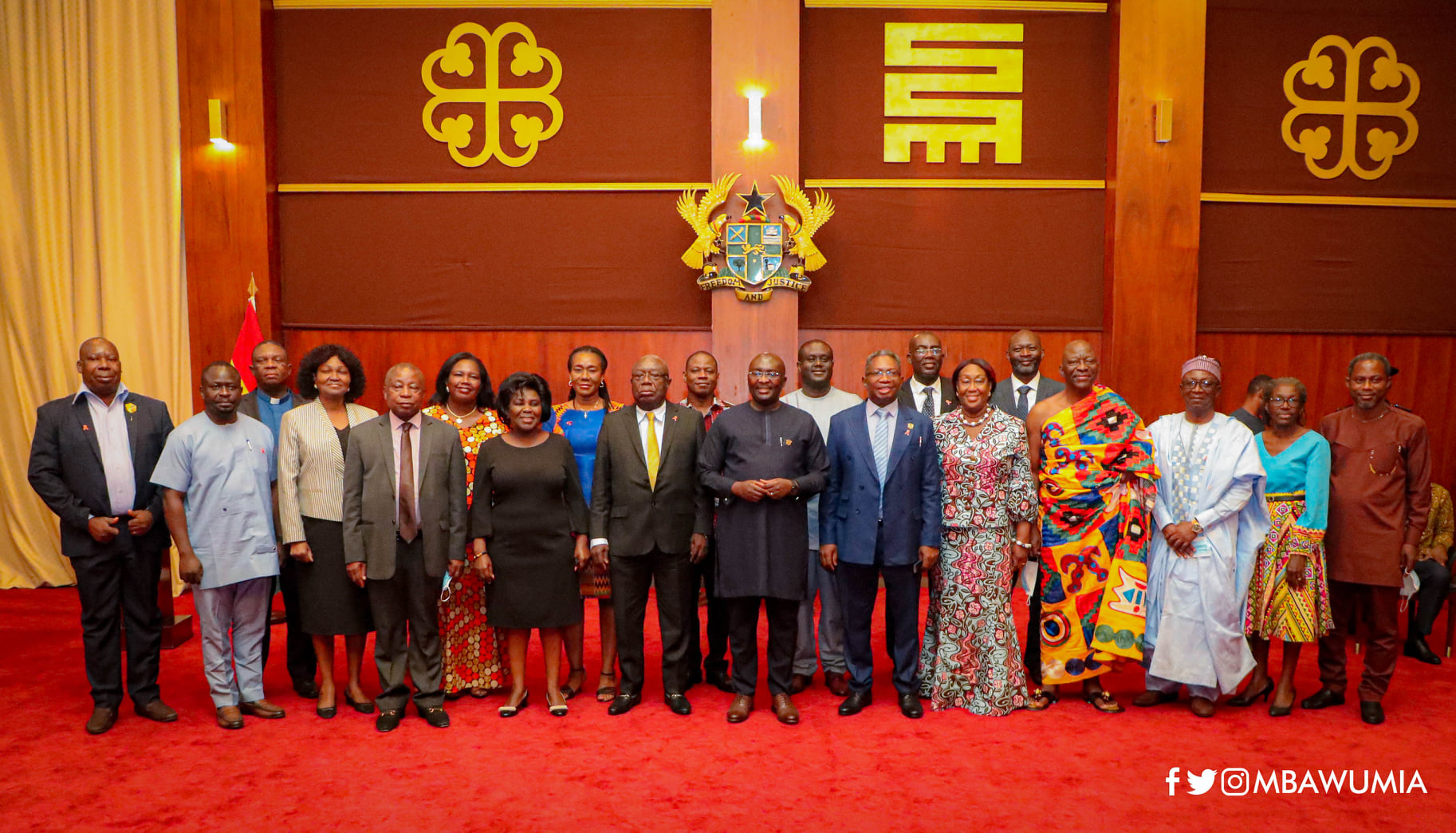 Bawumia inaugurates new Ghana AIDS C’ssion Board