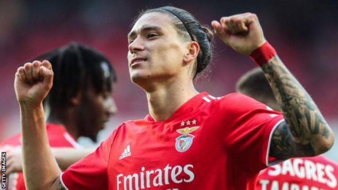 Darwin Nunez scored for Benfica against Liverpool in both a 3-1 defeat and 3-3 draw in last season's Champions league