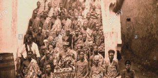 Elmina King, Kobena Gyan and his subjects/ Photo credit: Ghana Museums