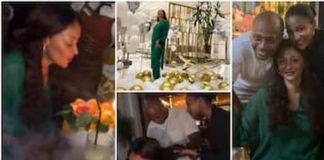 Abedi Pele's wife celebrated her birthday with her children in Qatar Photo source: @sweet_maame_adwoa