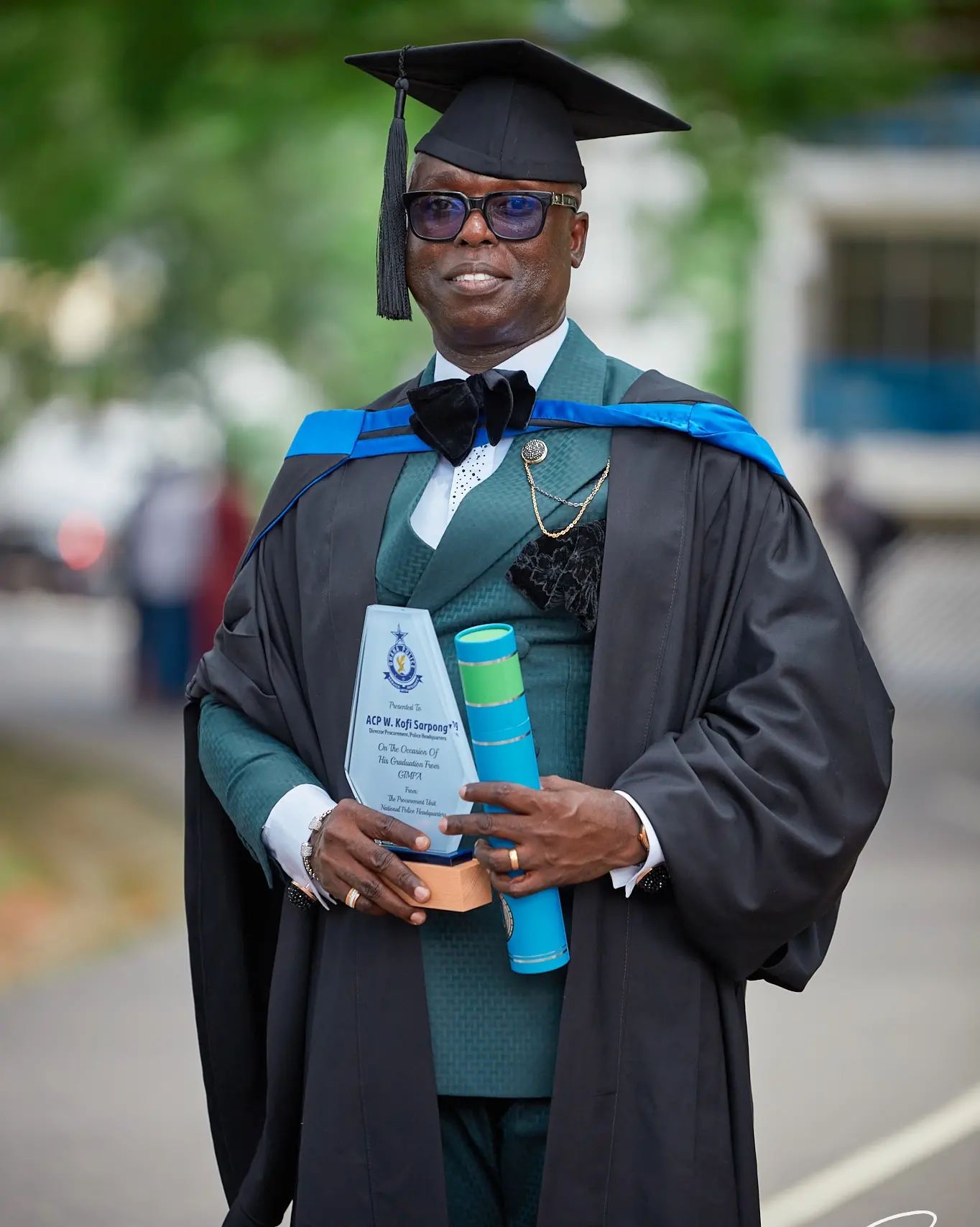 ACP Kofi Sarpong graduates from GIMPA with first class honours [Photos ...