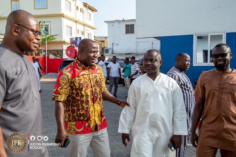 Moment Abu Jinapor stormed NPP headquarters - Adomonline.com