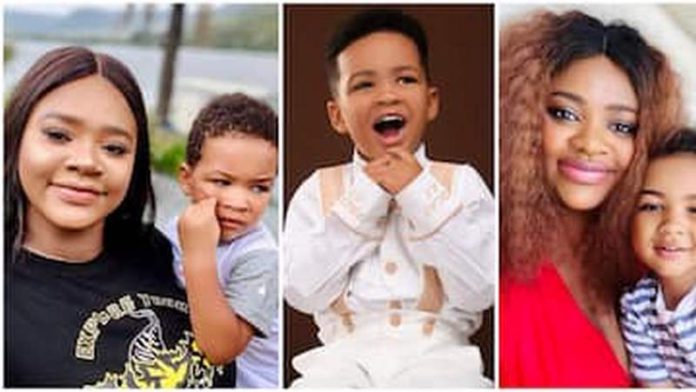 Kafui Danku celebrates son's 3rd birthday Photo Source: @kafuidance