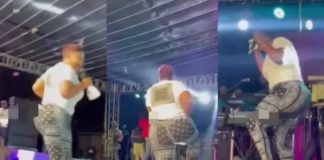 Empress Gifty on stage at Ashaiman to Da World’