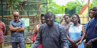 Deputy Lands Minister, Forestry Commission Board visit Accra Zoo