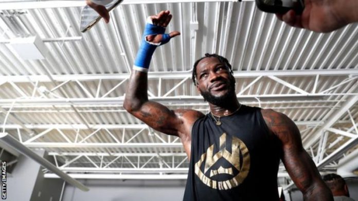 Deontay Wilder returns to action on Saturday after a year out