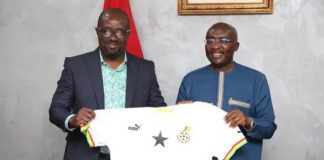 GFA boss Kurt Okraku and Dr Bawumia