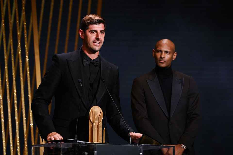 Real Madrid Goalie Thibaut Courtois Wins The Yachine Trophy At