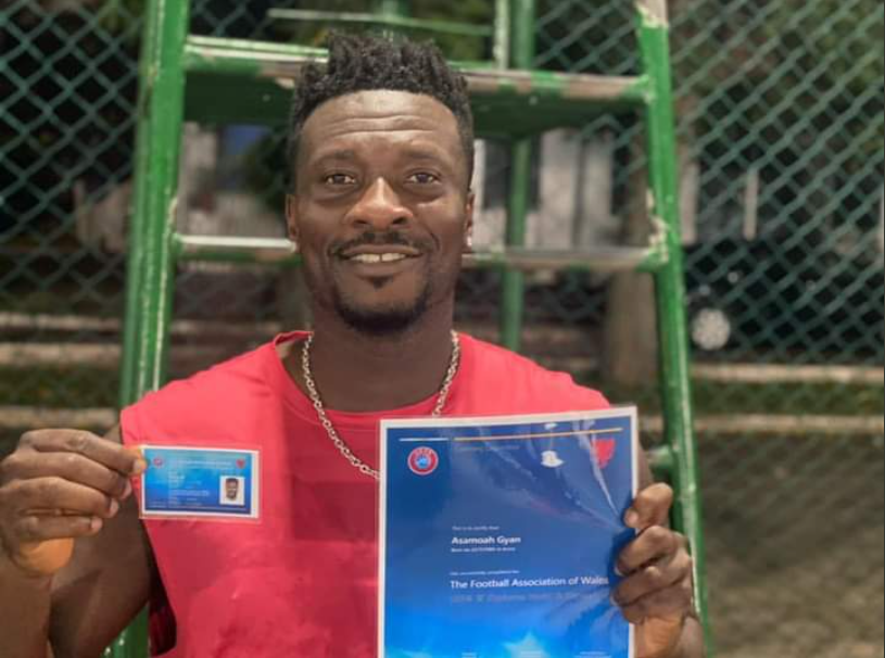 asamoah-gyan-acquires-uefa-b-coaching-license