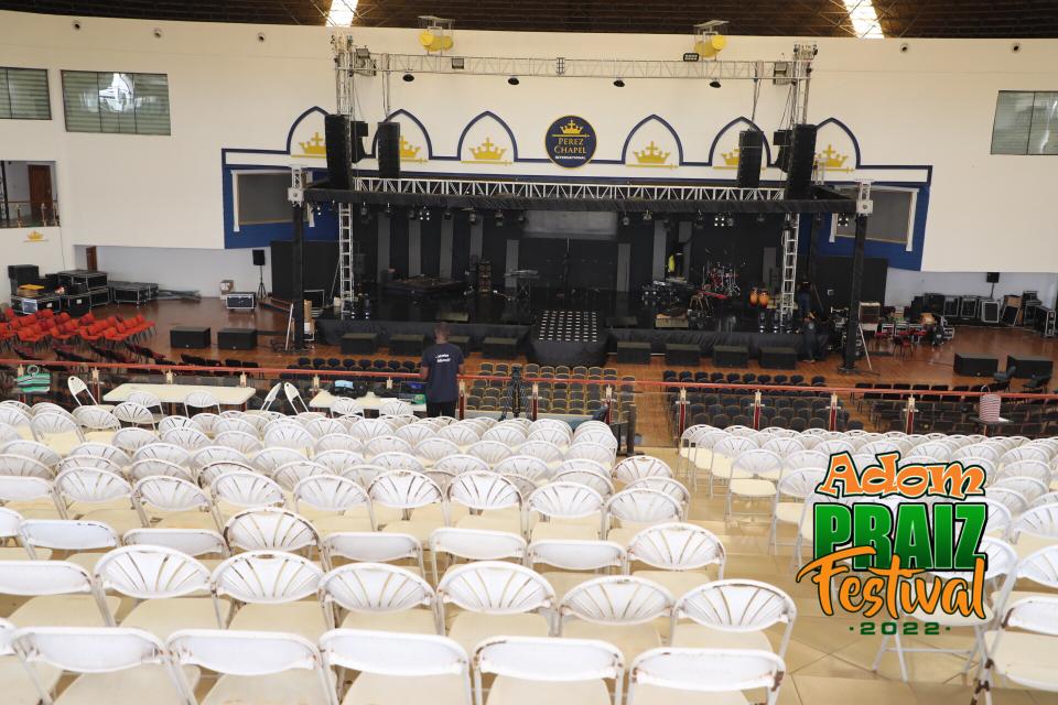 Photos: All is set for 2022 Adom Praiz Festival