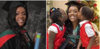 Stonebwoy's wife has bagged a Master's degree from GIMPA Photo source: @drlouisa_s