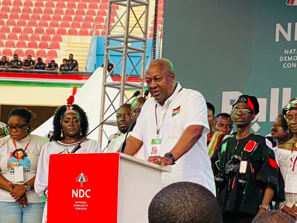 Election 2024 Ghana needs experience not experiment Says Mahama as