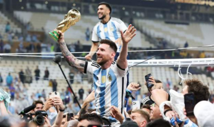 Adidas run out of Messi's Argentina jersey 