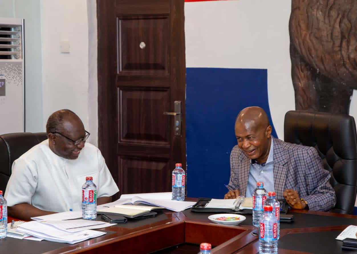 Ken Ofori-Atta visits NPP National Executives - Adomonline.com