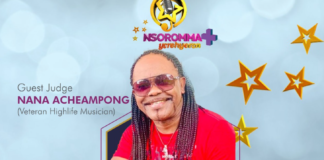 Nana Acheampong sits in as guest judge on Nsoromma Plus