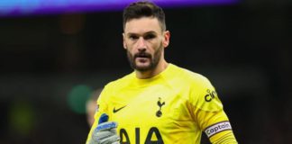 Lloris has played 21 out of 22 league games for Tottenham this season