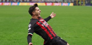 Brahim Diaz of AC Milan celebrates Image credit: Getty Images