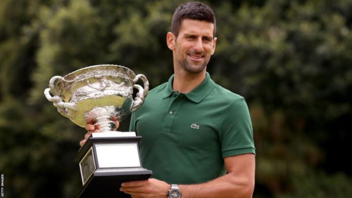 Novak Djokovic won a record-extending 10th Australian Open in January