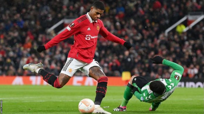 Rashford is the first player to win Player of the Month in consecutive months since 2021