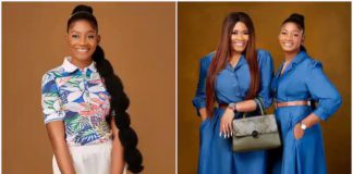 Ghanaian actress Nayas and her pretty daughter look stunning together in this collage. source: @zionfelixdotcom