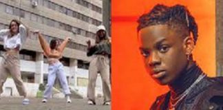 A video of the girls dancing to Rema's song had gone viral on social media