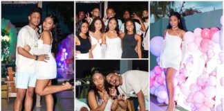 Rahim Banda's girlfriend celebrated her 21st birthday with a party Photo source: @janiece.emefa