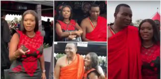 Delay got Wontumi excited at his mother's funeral Photo source: @sweet_maame_adwoa