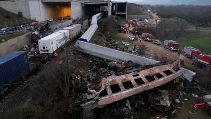 Greece train crash