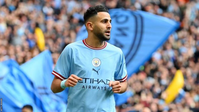 Riyad Mahrez scored the first ever FA Cup semi-final hat-trick at Wembley and the first in the semi-finals of the competition since Manchester United's Alex Dawson in 1958