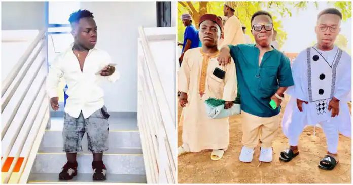 Shatta Bandle (Left) Flaunts Handsome Lookalike Brothers (Right)Photo Source: shatta_bandle