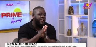 Ghanaian-US-based gospel singer, Ryan Ofei