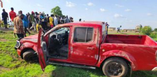 Mahama media car involved in accident